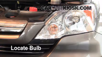 2009 Honda CR-V EX-L 2.4L 4 Cyl. Éclairage Feu clignotant avant (remplacer l'ampoule)